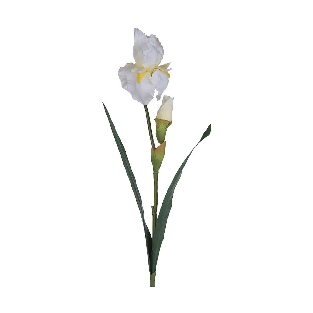 Szálas írisz művirág 73 cm krém "Iris"