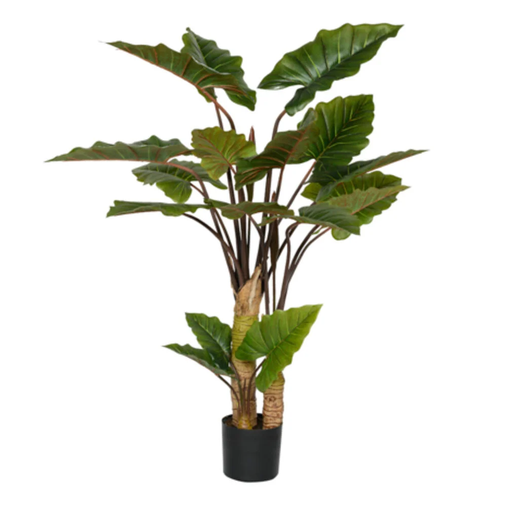 ALOCASIA zöld mű alokázia bokor 160 cm