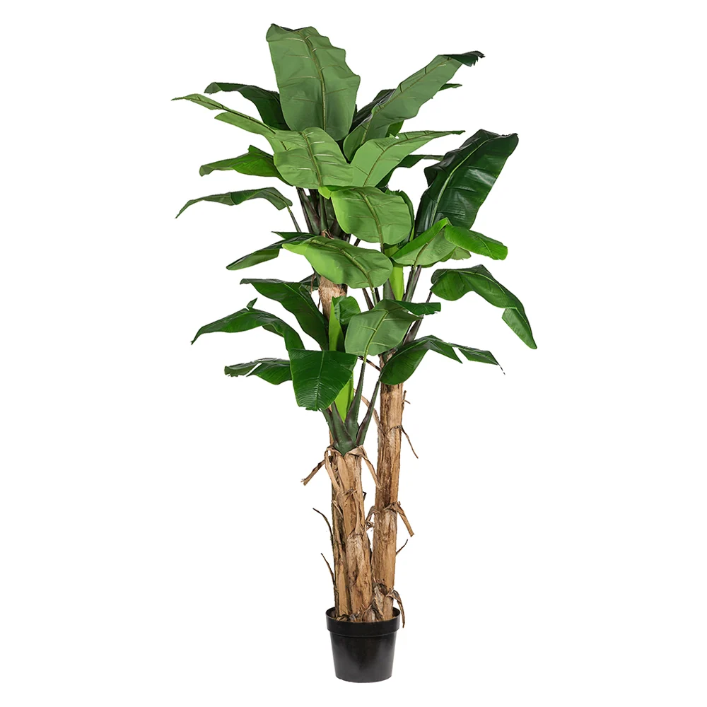 BANANO óriás zöld mű banánfa 280 cm