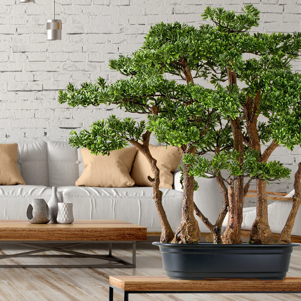 BONSAI TEA zöld mű tea bonsai fa 60 cm