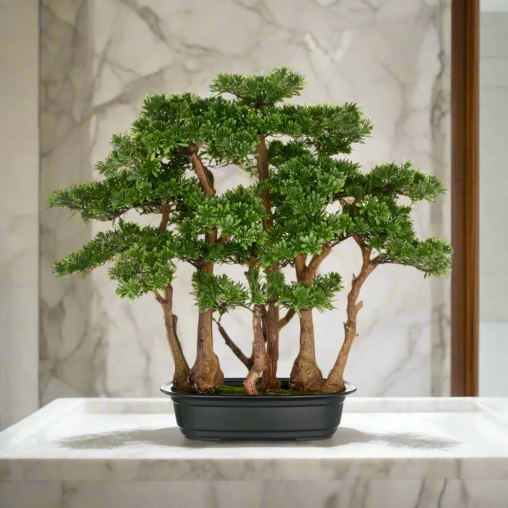 BONSAI TEA zöld mű tea bonsai fa 60 cm
