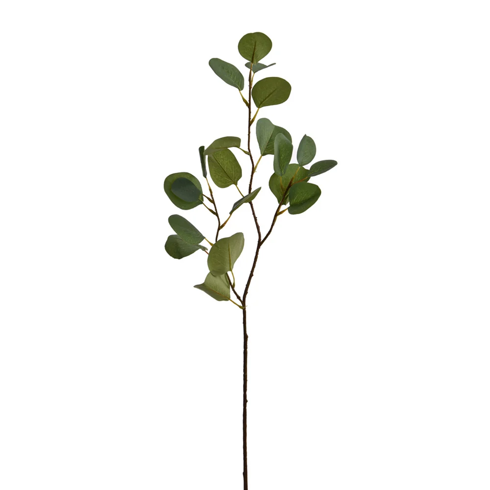 EUCALYPTUS zöld mű eukaliptusz ág 76 cm