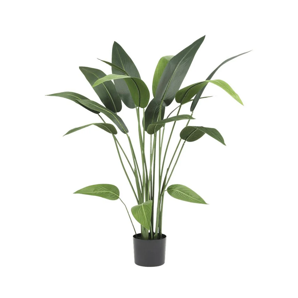 HELICONIA zöld mű rákollóvirág 110 cm