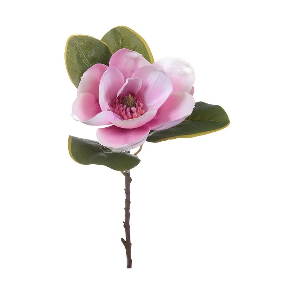 MAGNOLIA pink mű magnólia ág 74 cm
