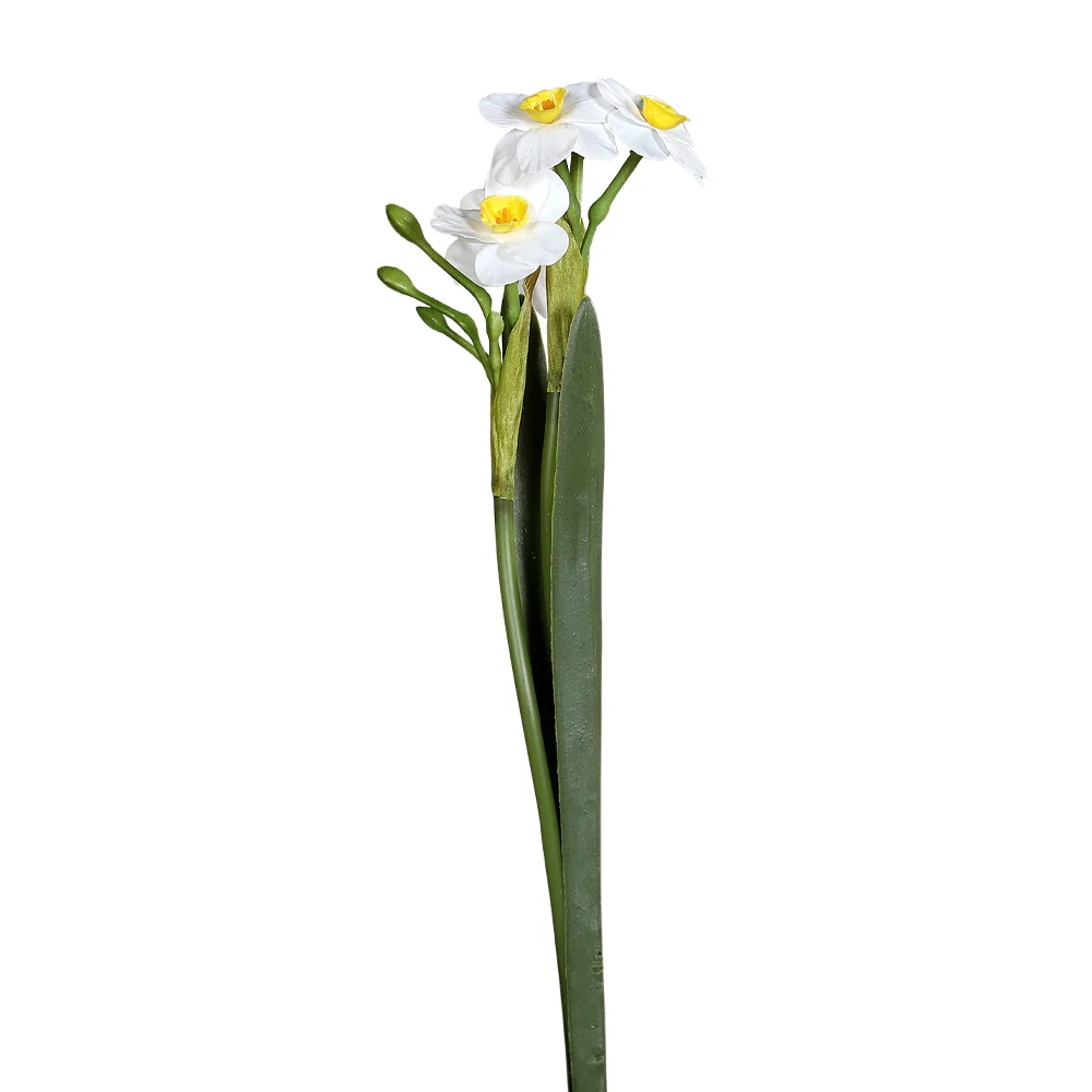 NARCISSUS fehér mű nárcisz 37 cm