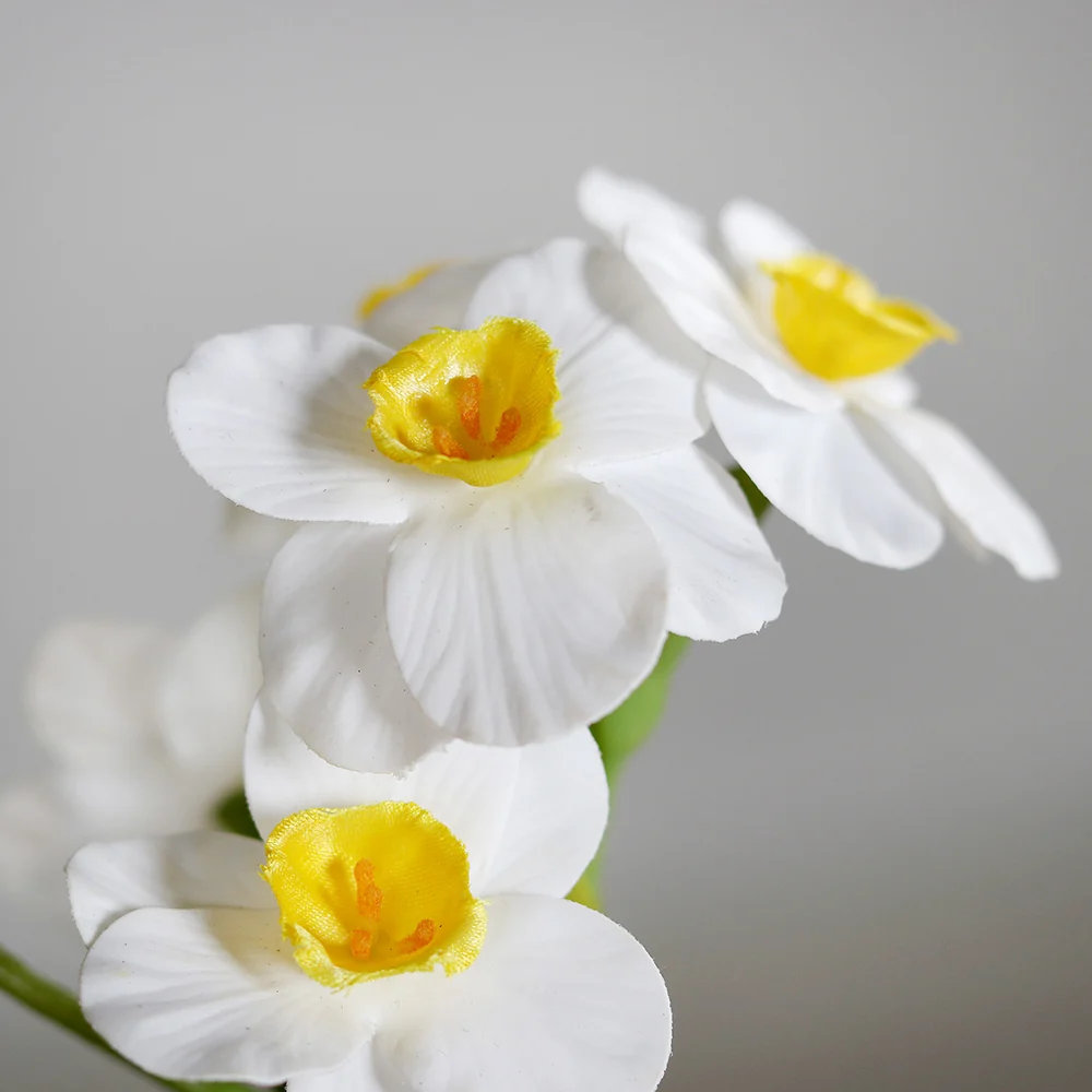 NARCISSUS fehér mű nárcisz 37 cm