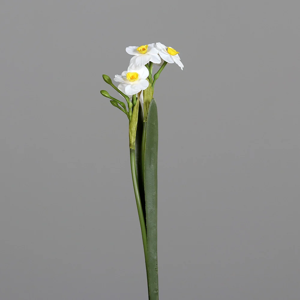 NARCISSUS fehér mű nárcisz 37 cm