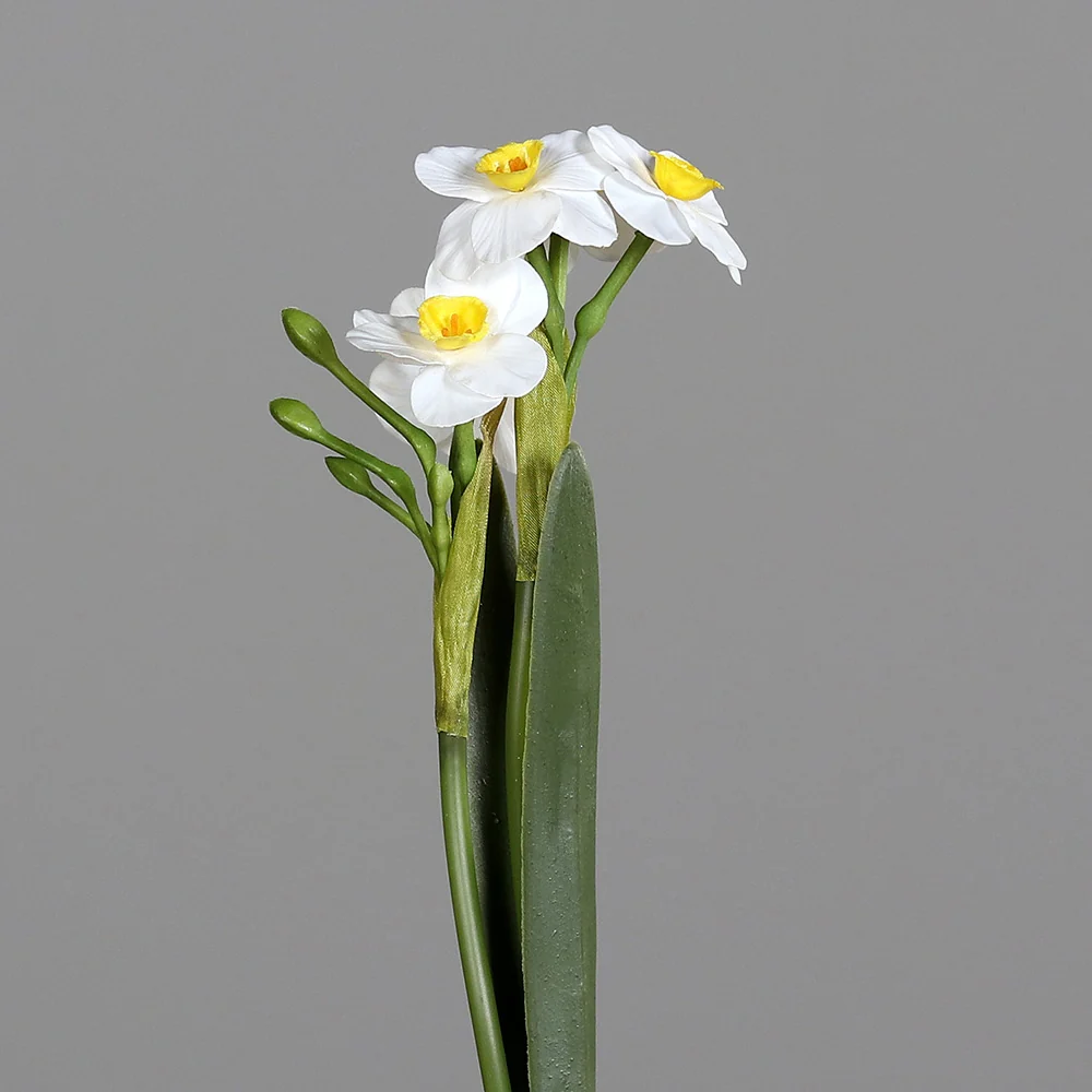 NARCISSUS fehér mű nárcisz 37 cm