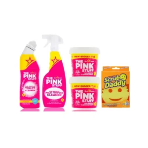 Scrub Bundel - 2 x 850 g tészta, scrub Daddy, WC-tisztító és allesreiniger
