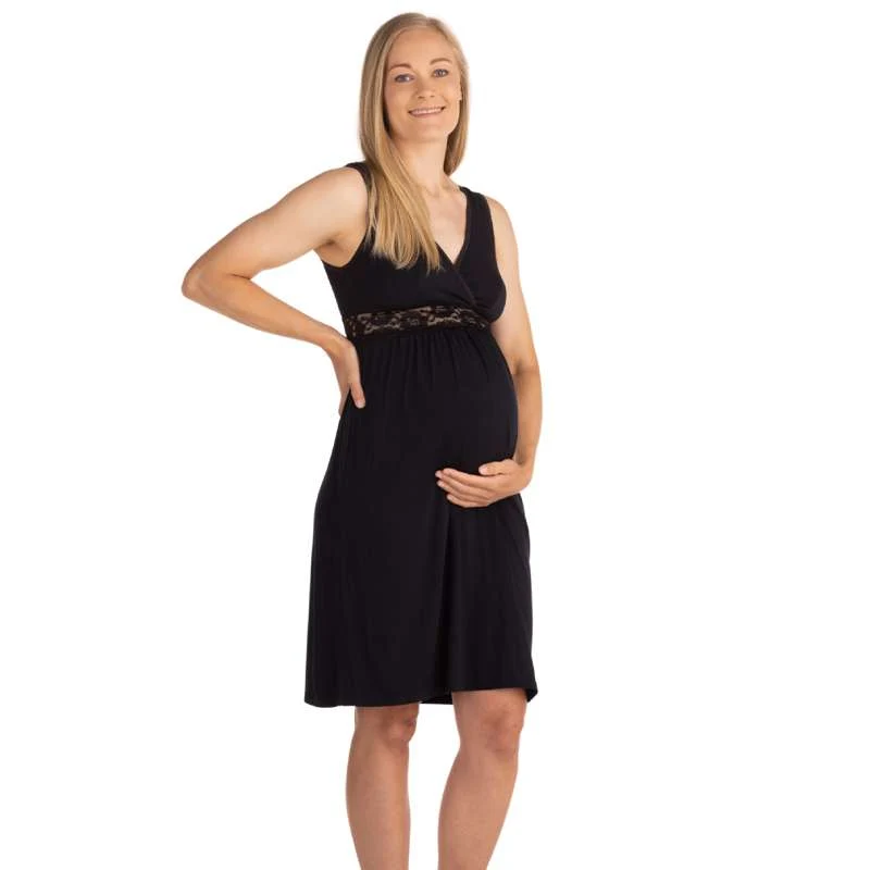 Akrilfesték Maternity & Nursing Nightie Small