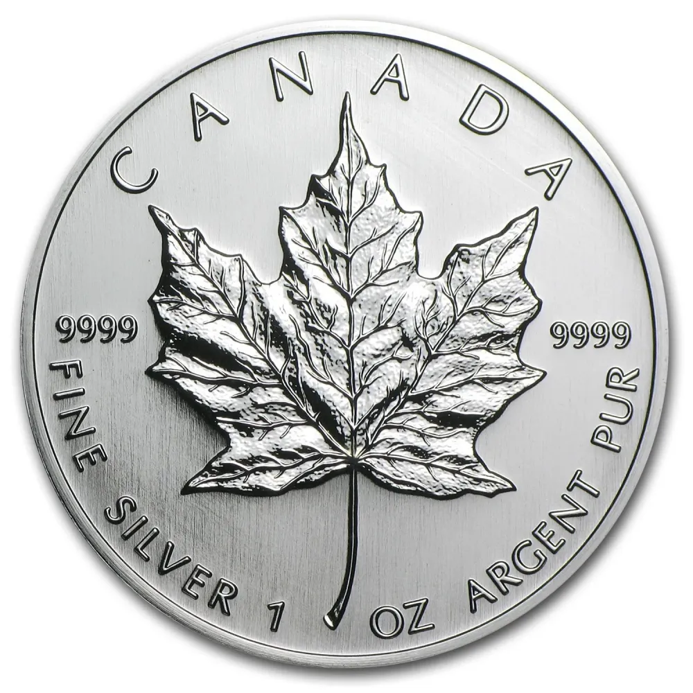 Uncirculated 1oz Kanada 5 dolláros Maple Leaf 2007 ezüst érme