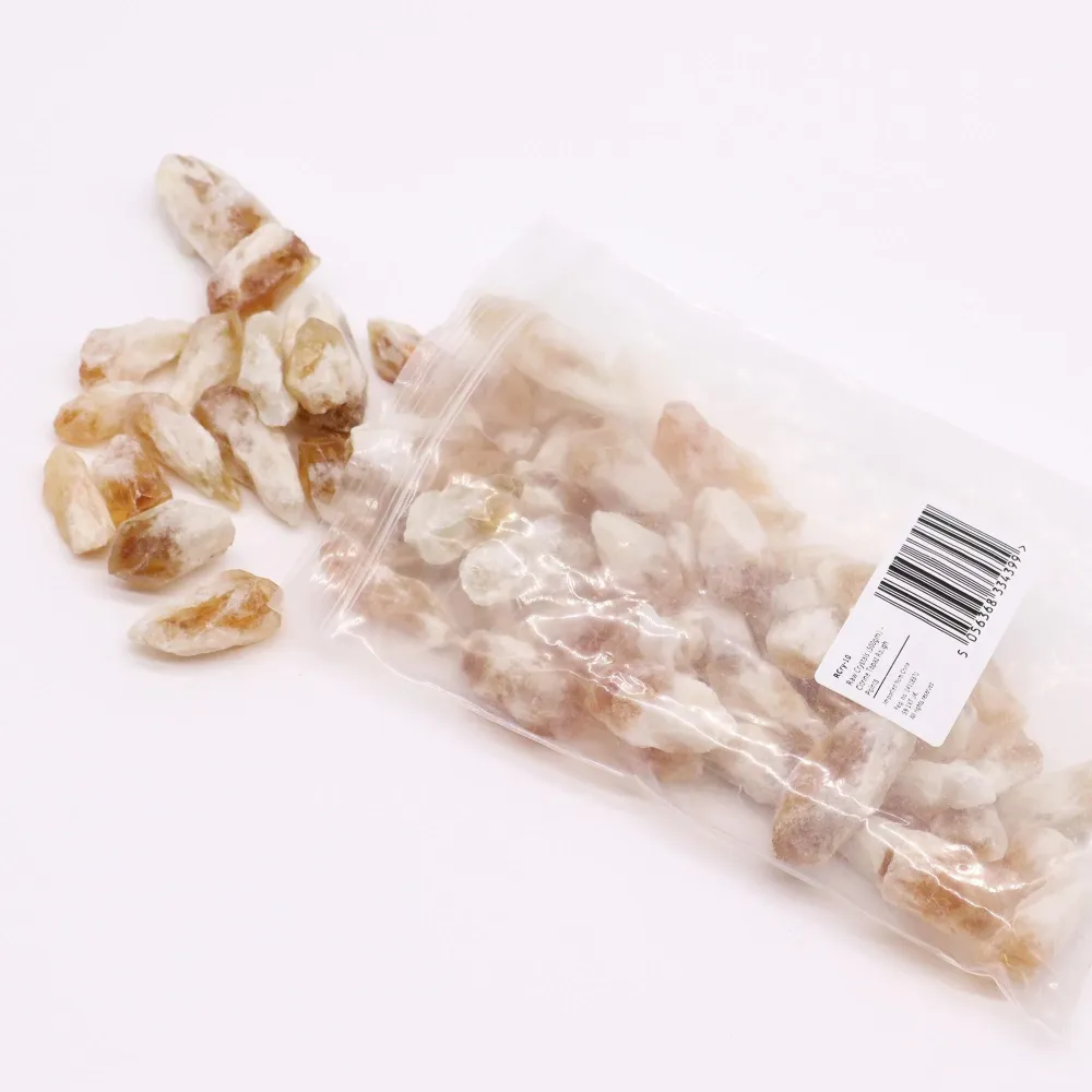 Citrin durva pontok kristályok 500g