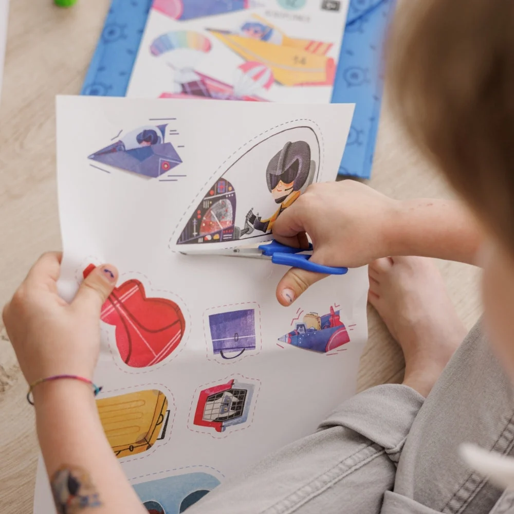 Ludattica Origami gyerekeknek Repülőgépek