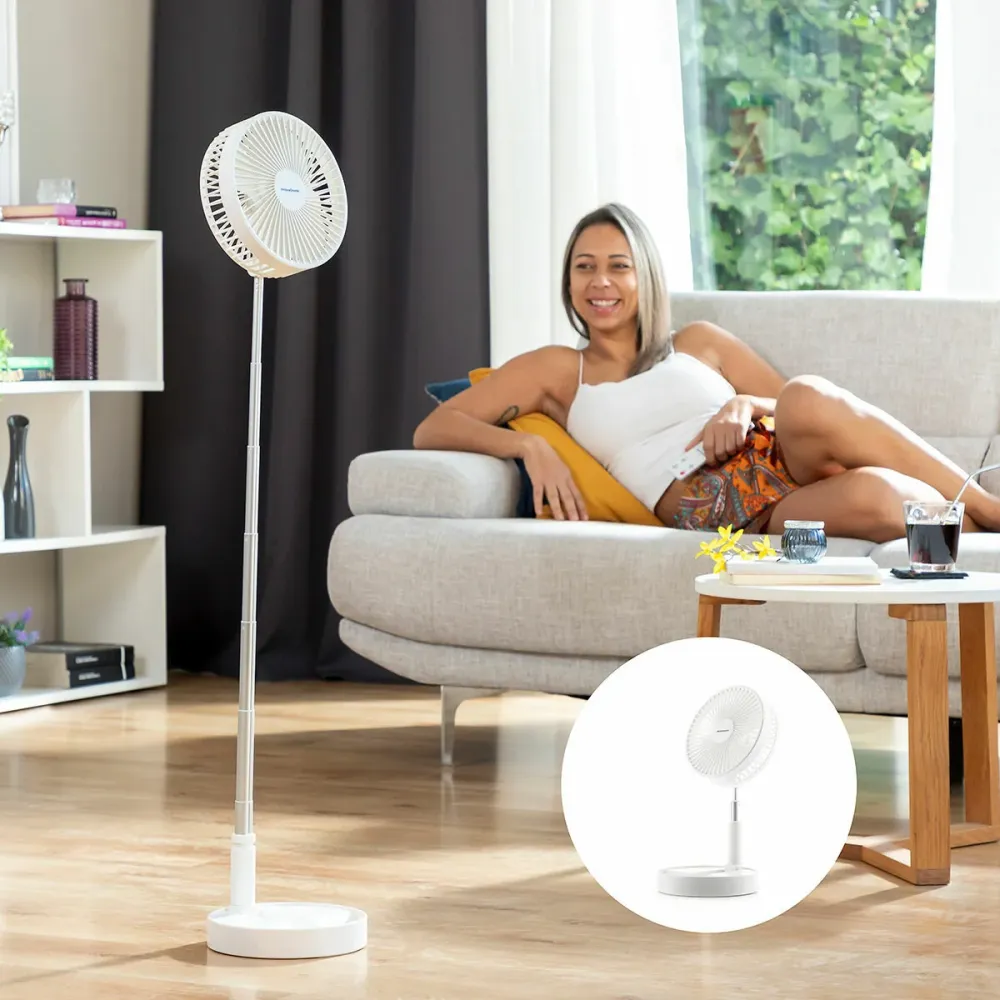 3 az 1-ben összecsukható, újratölthető ventilátor