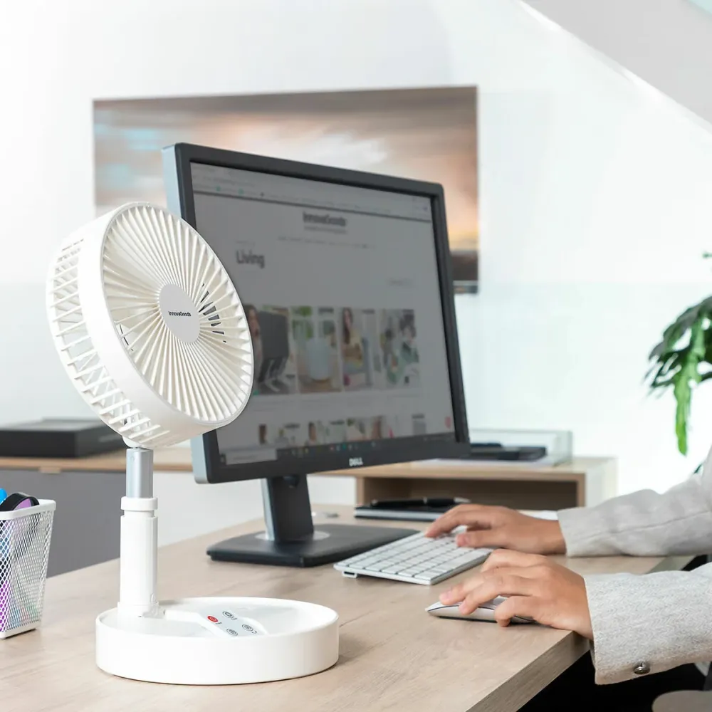3 az 1-ben összecsukható, újratölthető ventilátor