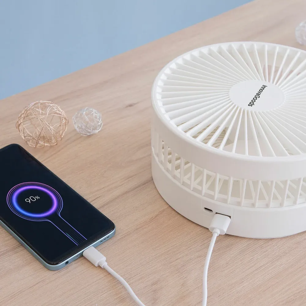3 az 1-ben összecsukható, újratölthető ventilátor