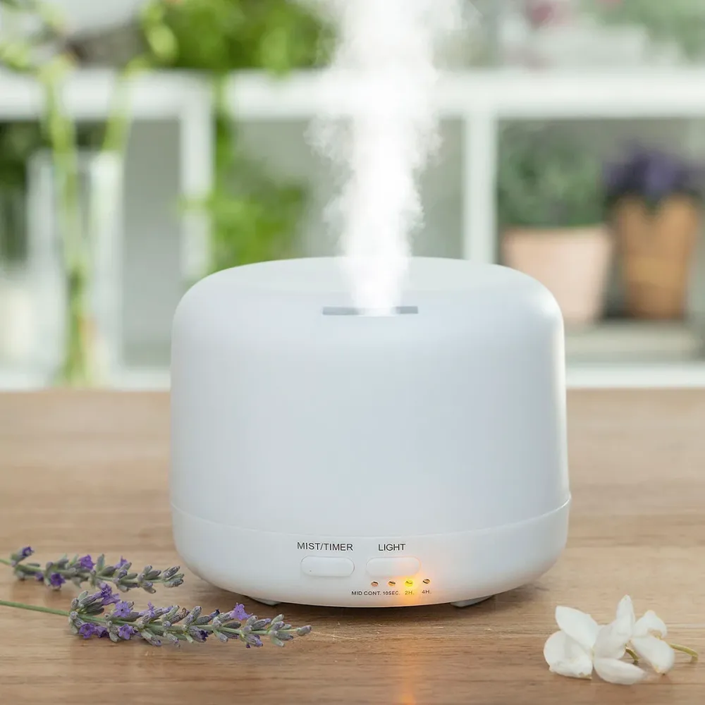 Aroma diffúzor párásító többszínű LED-del