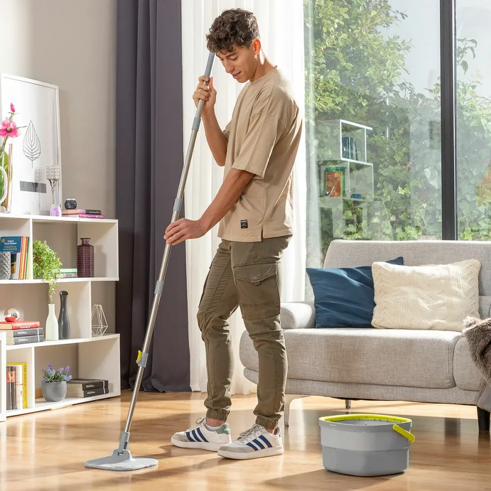 Öntisztító spin mop szeparátorvödörrel