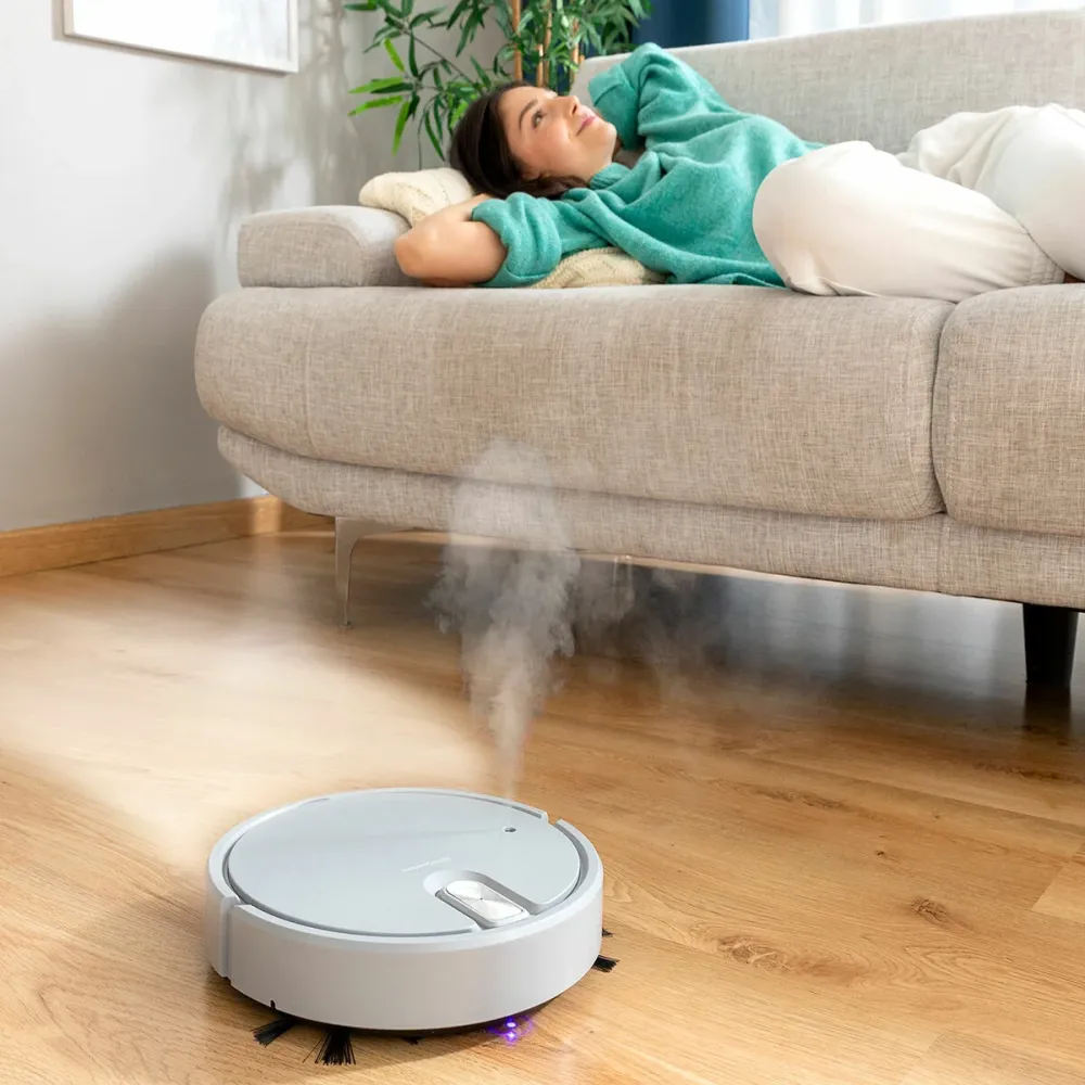 Többfunkciós 5 az 1-ben újratölthető robotporszívó