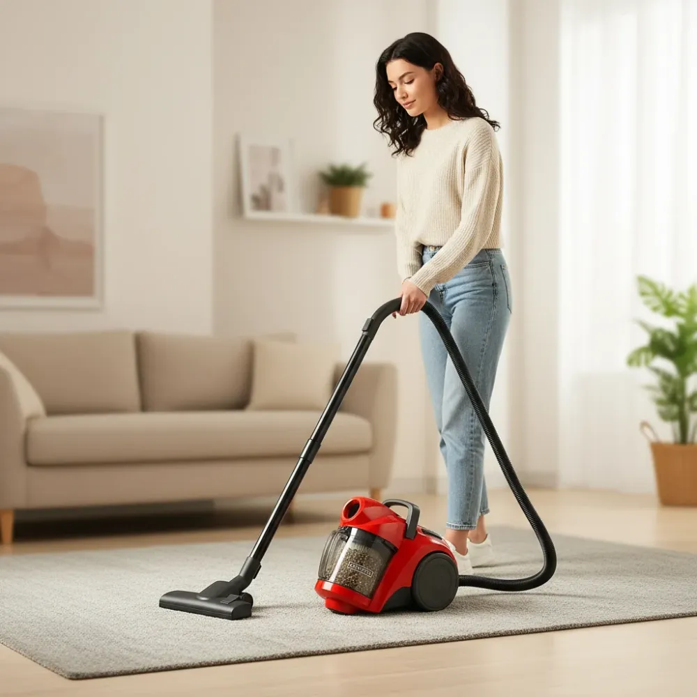1 000W Ciklonos Porzsák Nélküli Porszívó