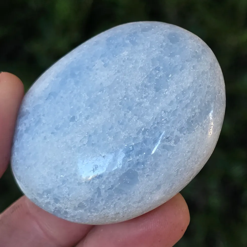 Kalcitkék pálmakő modell 3