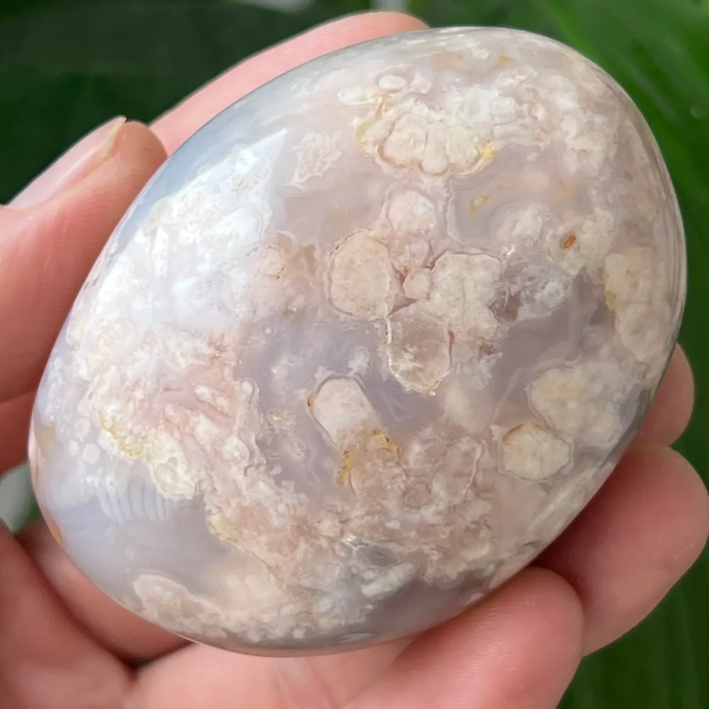 Palmstone vörös korallvirág achát m31
