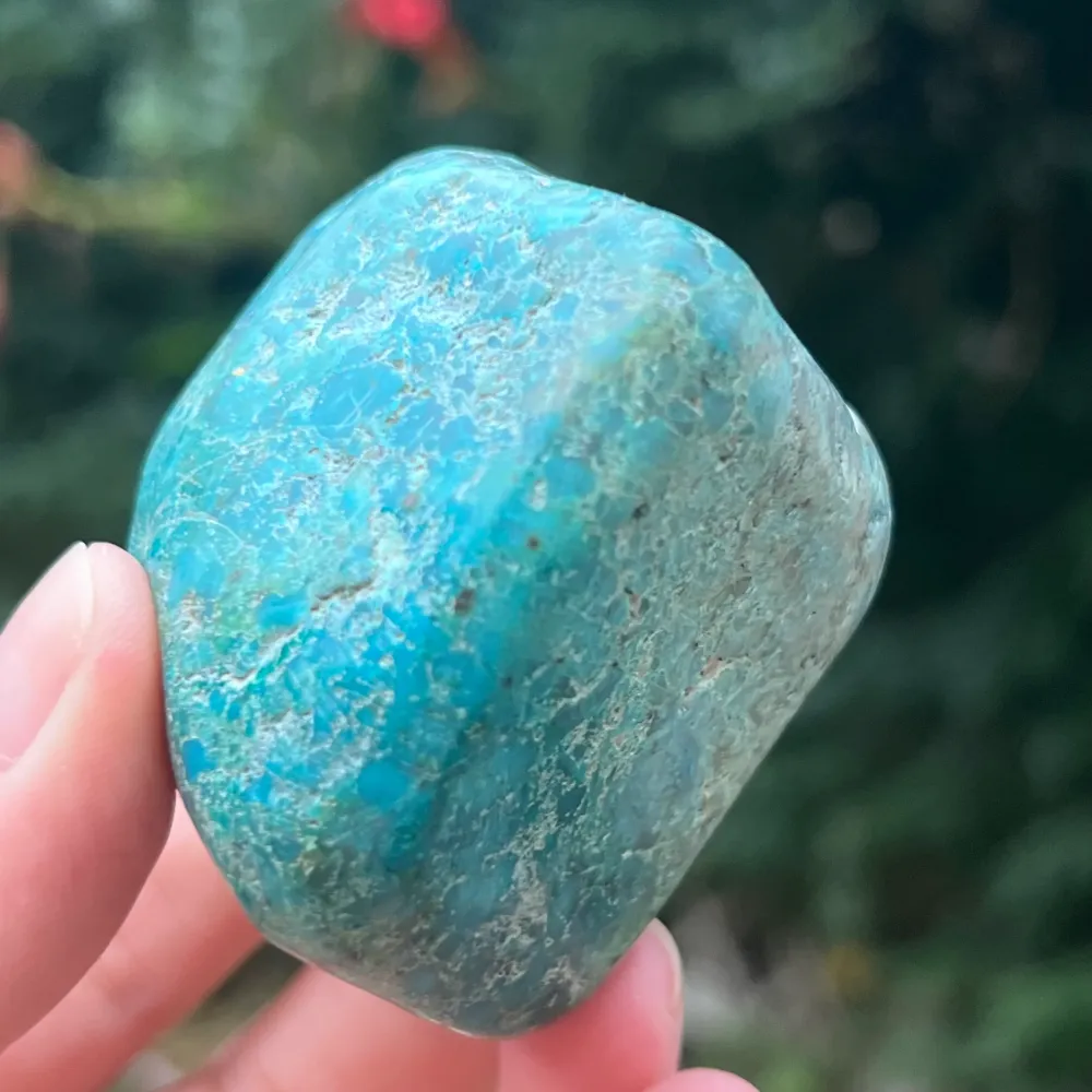 Shattuckite szabad forma/palmstone m9