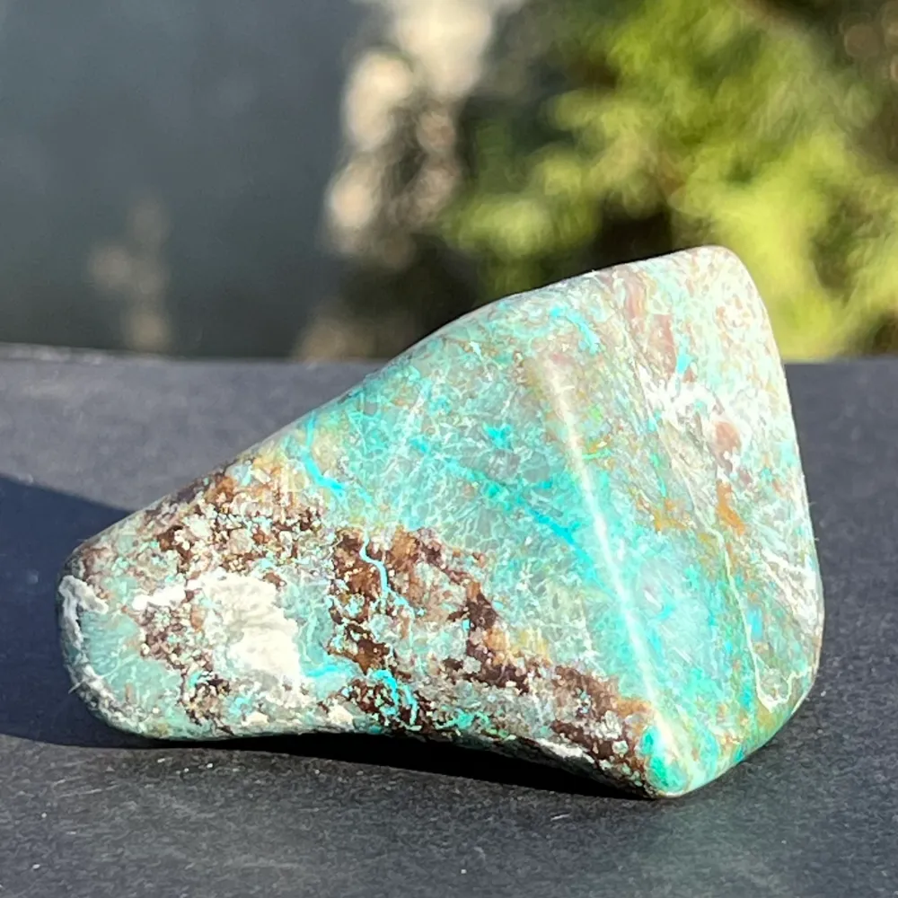 Shattuckite szabad forma/palmstone m10