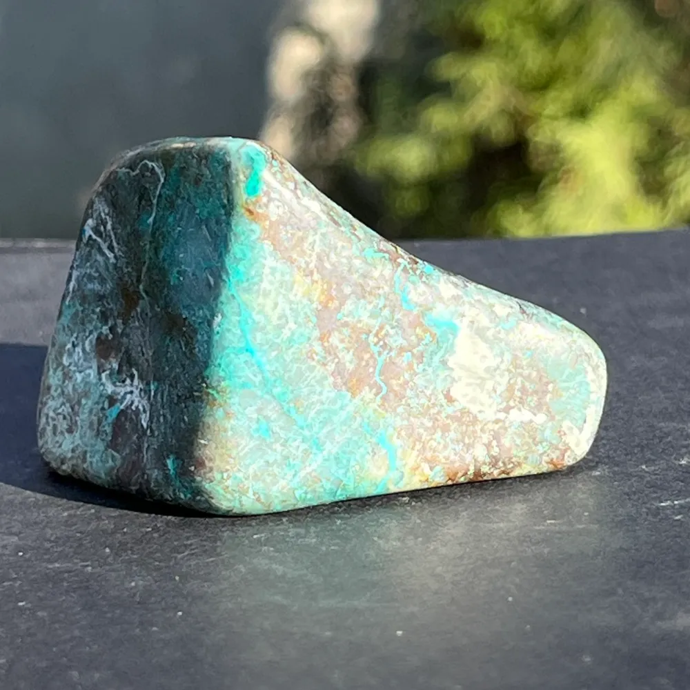 Shattuckite szabad forma/palmstone m10