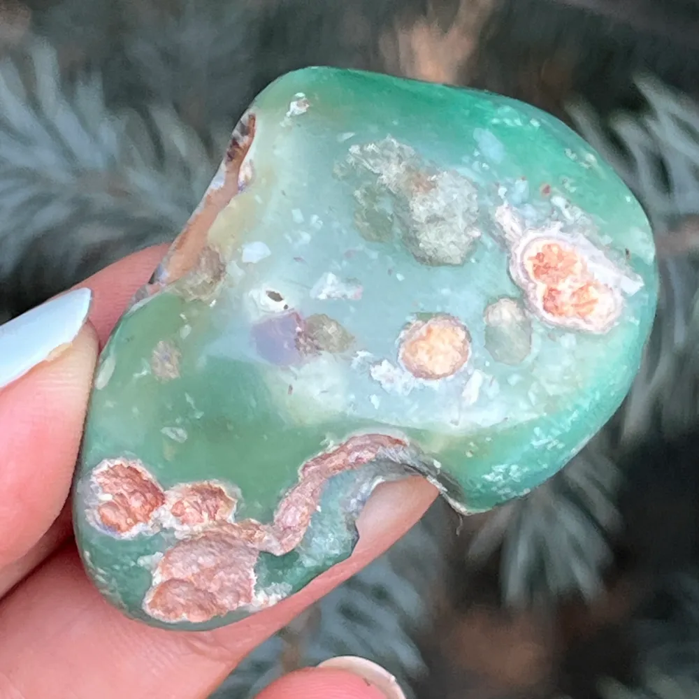 Smaragd Palmstone Chrysopris Model 13 Zimbabwéből