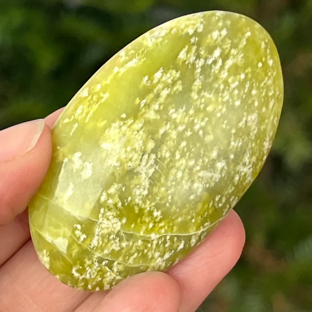 Yellow Serpentine Palmstone Pakisztán | 3. modell