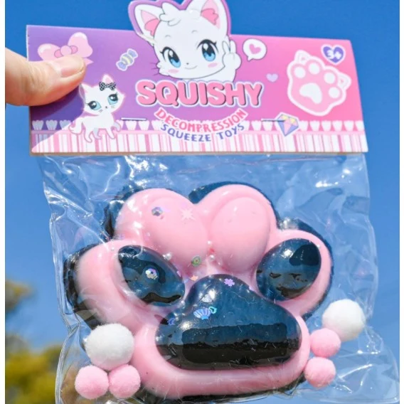 Antistress Squishy játék, Vivimall, lassú visszarúgással, különböző modellek, 220g, 12,5 x 10,5 cm Squeeze Pinch Family, á...