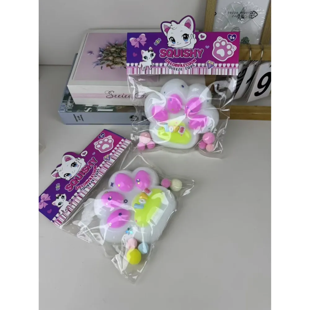 Antistress Squishy játék, Vivimall, lassú visszarúgással, különböző modellek, 220g, 12,5 x 10,5 cm Squeeze Pinch Family, á...