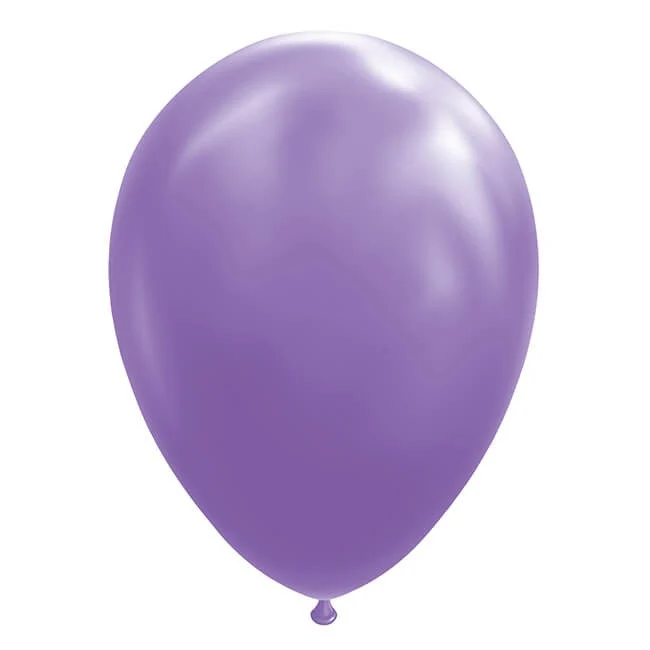 12 darabos léggömb szett, Vivimall, standard latex, 30 cm, lila