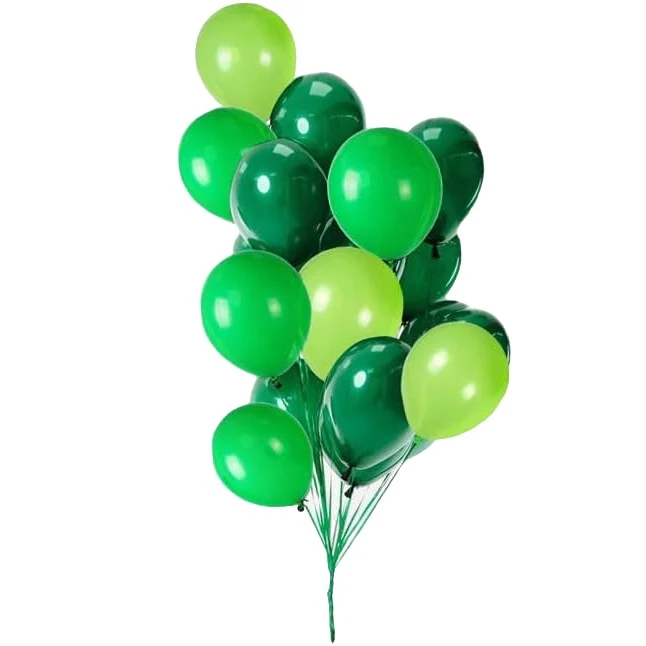10 db-os latex lufi készlet, 30 cm, különböző színek, 2,8 g