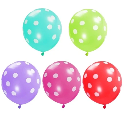 10 db-os Latex Lufi Készlet, 2X, 2X Zöld, 2X Lila, 2X Rózsaszín, 2X Piros, 23 Cm, 1.4G