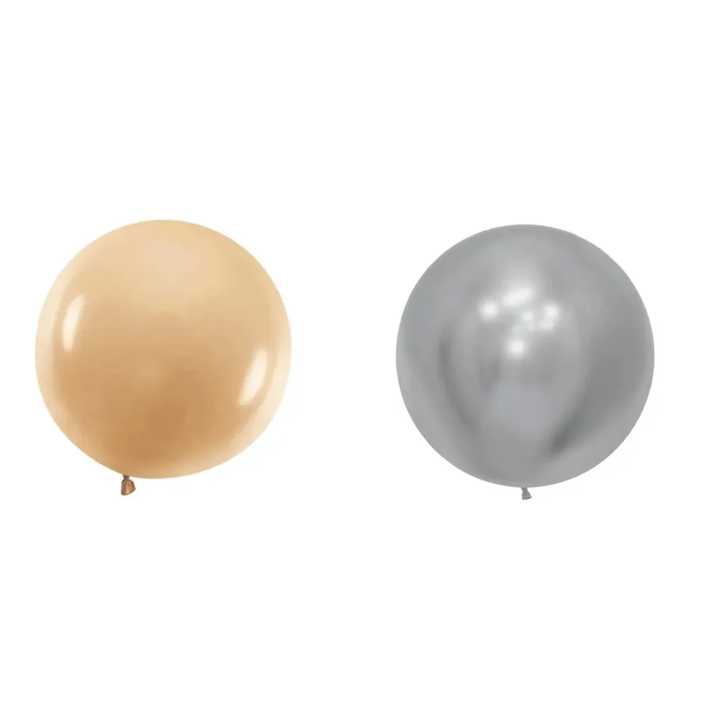 2 db-os latex lufi szett, 90 cm, arany, 35 g