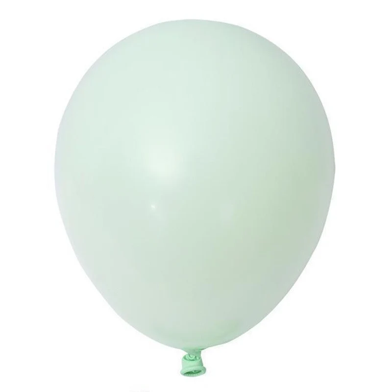 12 db-os léggömb készlet, Vivimall, Macaron latex, 30 cm, zöld