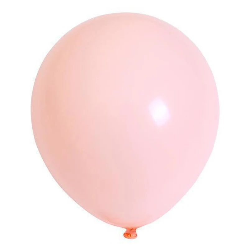 12 db-os léggömb készlet, Vivimall, Macaron latex, 30 cm, narancssárga