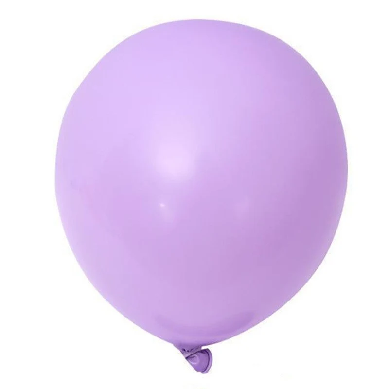 12 db-os léggömb készlet, Vivimall, Macaroon latex, 30 cm, lila
