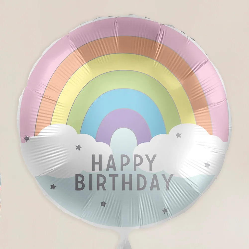 Gingerray Rainbow Boldog születésnapot fólia léggömb