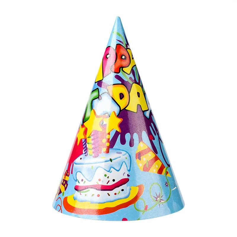 6 db Happy Birthday bulisapka, Vivimall, válogatott mintákkal, partira, születésnapi témájú, többszínű