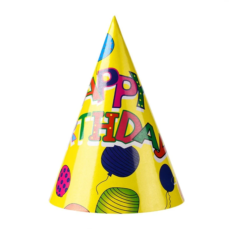 6 db Happy Birthday bulisapka, Vivimall, válogatott mintákkal, partira, születésnapi témájú, többszínű