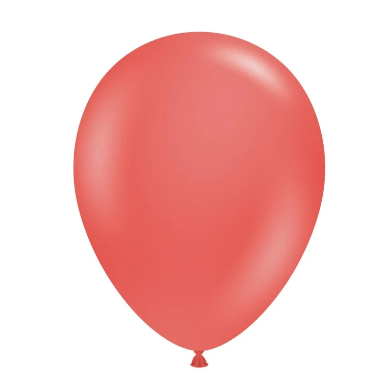 12 db Vivimall Macaron Latex Léggömb Szett, 30 cm, Piros