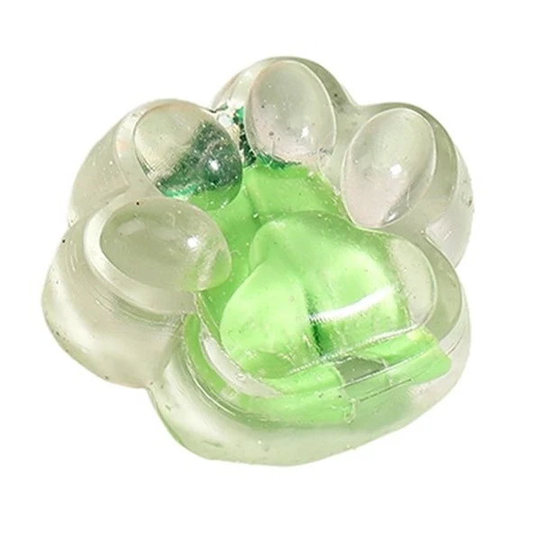 Vivimall Squishy stresszoldó játék, Puha macskamancs, Lassú visszatérés, 7 x 6.5 cm, Zöldség modell, Többszínű