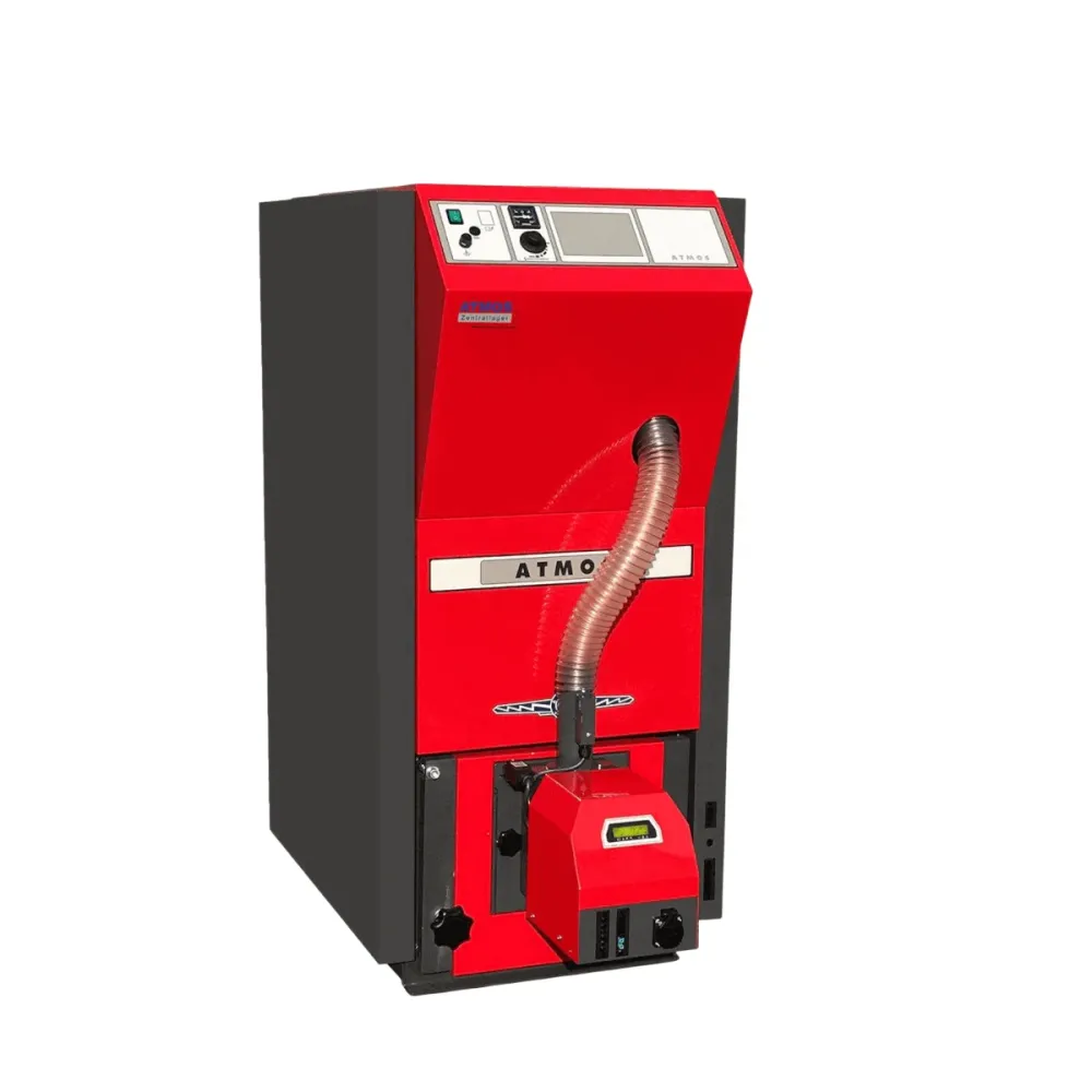 Atmos PX15 pellet kazán 15 kW beépített pellet tartállyal