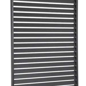 OCEAN antracit pergola oldalfal 123cm