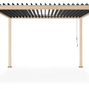 OCEAN tölgy pergola 3,6x3,6 m