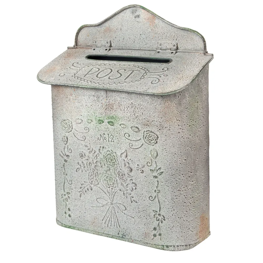 Vintage postaláda virág díszes