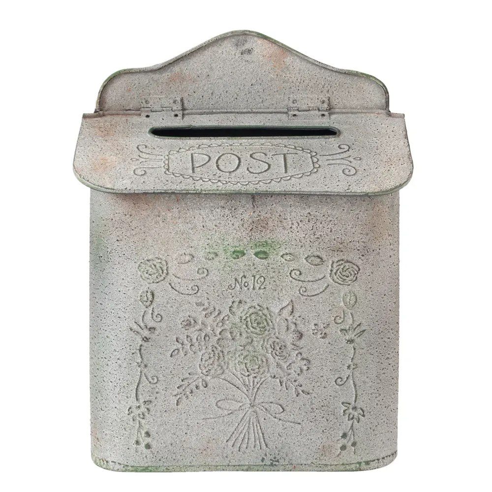 Vintage postaláda virág díszes